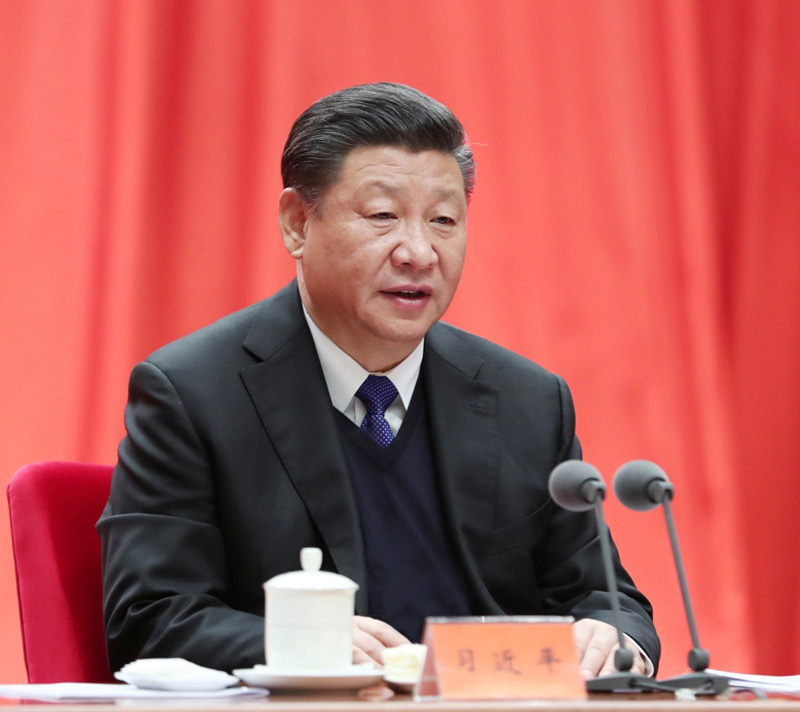 1月11日，中共中央總書記、國家主席、中央軍委主席習近平在中國共產黨第十九屆中央紀律檢查委員會第二次全體會議上發(fā)表重要講話。